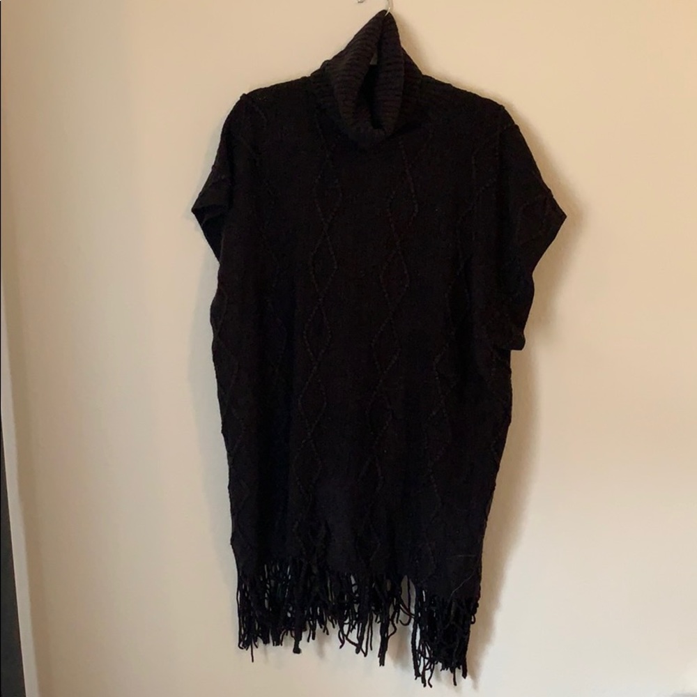 Sweater poncho